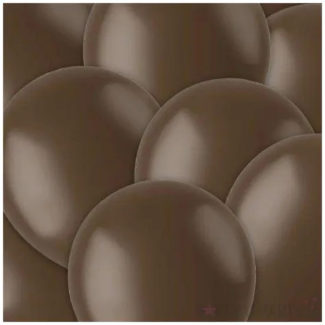 balony lateksowe czekoladowe brazowy folat 13 10 szt
