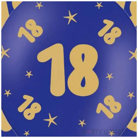 balony lateksowe gold 18 granatowe grabo 12 5 szt
