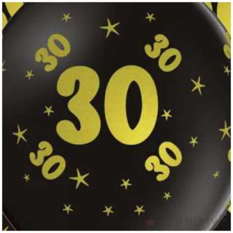 balony lateksowe gold 30 czarne grabo 12 5 szt
