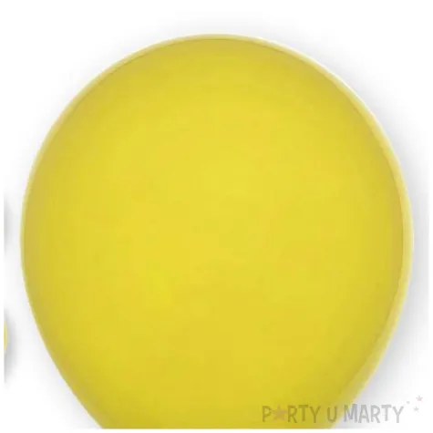 balony lateksowe pastel decomex zolty 5 100 szt