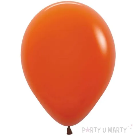 balony lateksowe profesjonalne sempertex 12 50 szt ciemnopomaranczowe sunset orange dekoracje