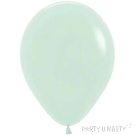 balony lateksowe profesjonalne sempertex 12 50 szt mietowe pastelowe matte green dekoracje