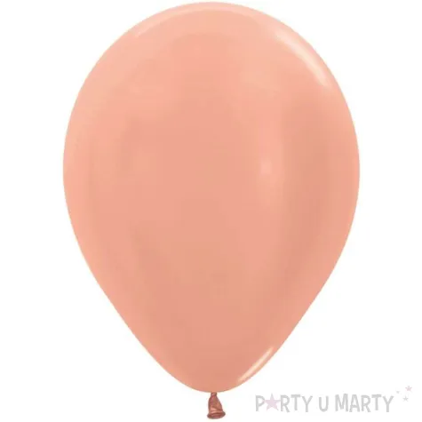 balony lateksowe sempertex 12 rozowozloty metallic 50 szt dekoracje profesjonalne
