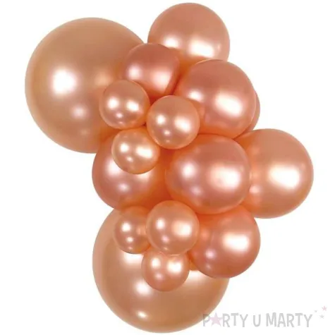 balony lateksowe sempertex 12 rozowozloty metallic 50 szt dekoracje profesjonalne