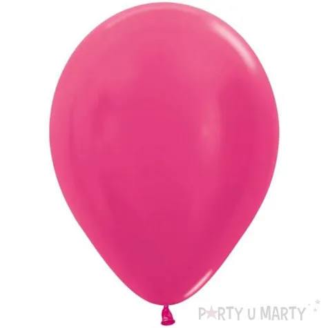 balony lateksowe sempertex 5 fuksja metallic 50 szt dekoracje profesjonalne