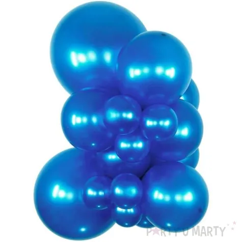 balony lateksowe sempertex 5 niebieski metallic 50 szt dekoracje profesjonalne