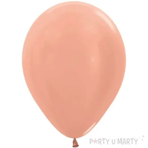 balony lateksowe sempertex 5 rosegold metallic 50 szt dekoracje profesjonalne