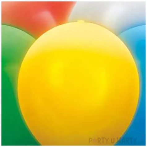 balony led mix partydeco 30 cm 5 szt