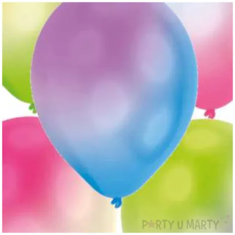 balony led ombre mix amscan 11 5 szt