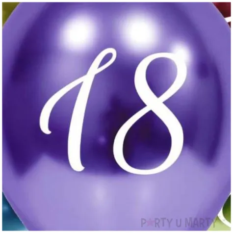 balony liczba 18 mix platynowy godan 12 5 szt