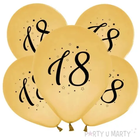 balony liczba 18 zloty godan 12 5 szt