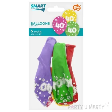 balony liczba 40 mix godan 12 5 szt