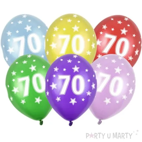 balony liczba 70 strong metallic mix 14 50 szt