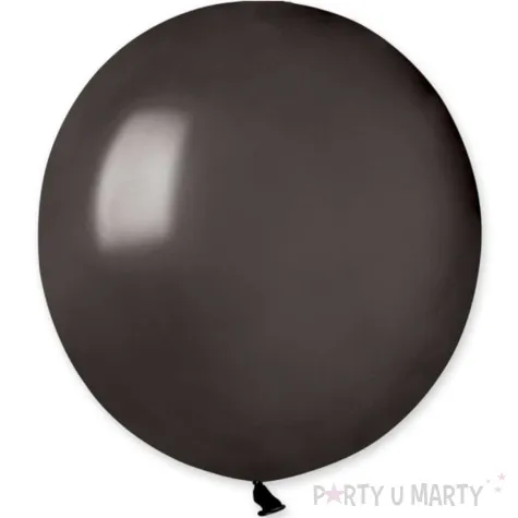 balony metalik czarny gemar 19 50 szt