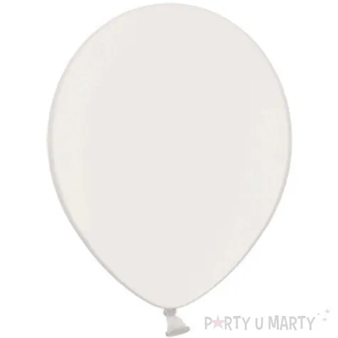 balony metallic biale 9 strong 50 szt