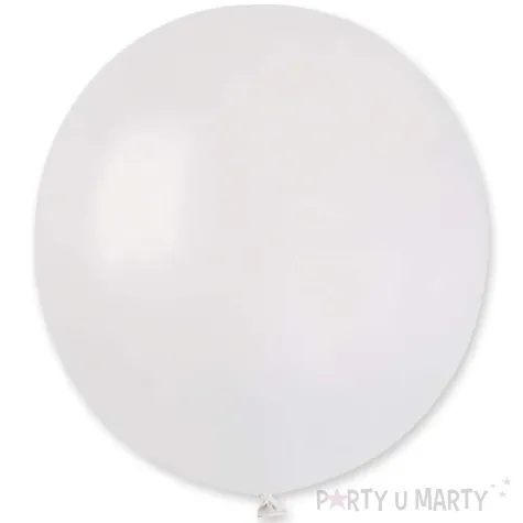 balony metallic bialy gemar 19 25 szt