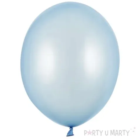 balony metallic blekitne strong 12 10 szt