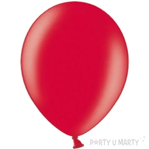 balony metallic czerwone 9 strong 50 szt