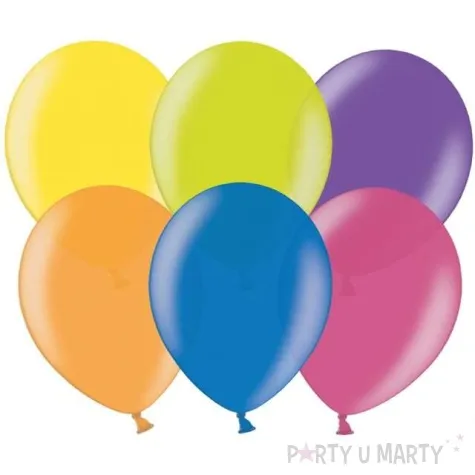 balony metallic kolorowe 10 strong 10 szt