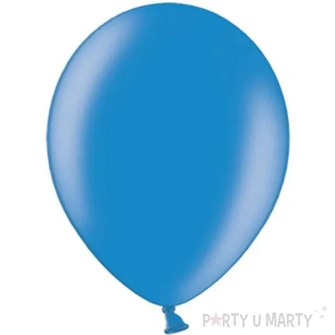 balony metallic niebieskie strong 9 100 szt