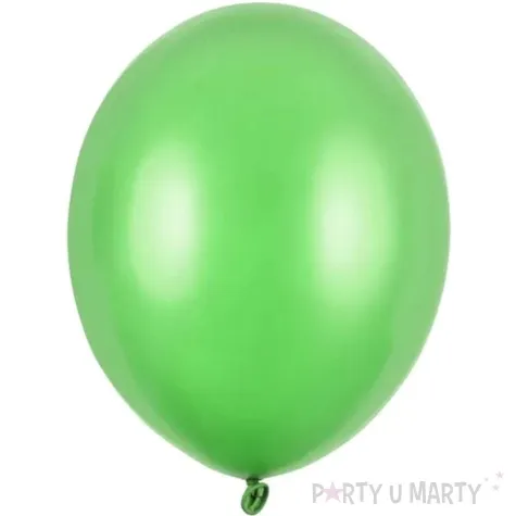 balony metallic zielone jabluszko 12 strong 50 szt