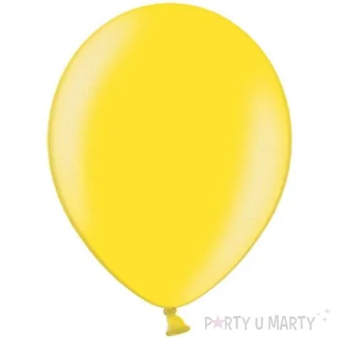 balony metallic zolte cytrynowe 10 strong 10 szt