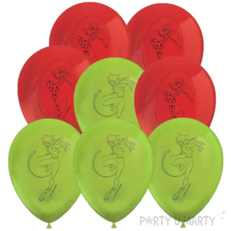 balony miraculous pastel mix procos 11 8 szt