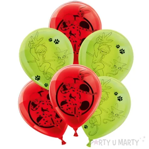 balony miraculum party factory 9 10 szt