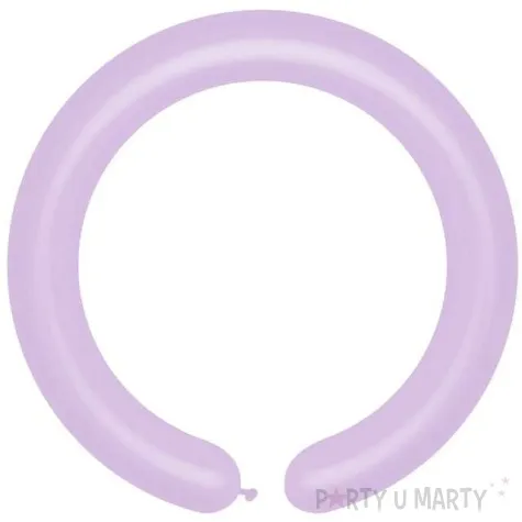 balony modeliny 140 liliowy gemar 100 szt