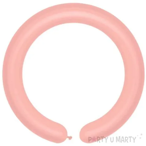 balony modeliny 140 rozowe jasne gemar 100 szt