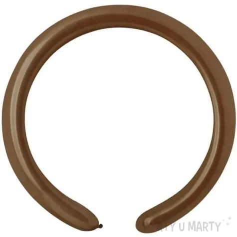 balony modeliny 160 brazowe gemar 100 szt