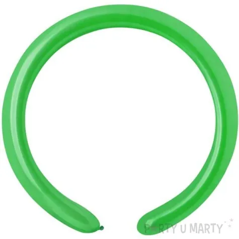 balony modeliny 160 zielone gemar 100 szt