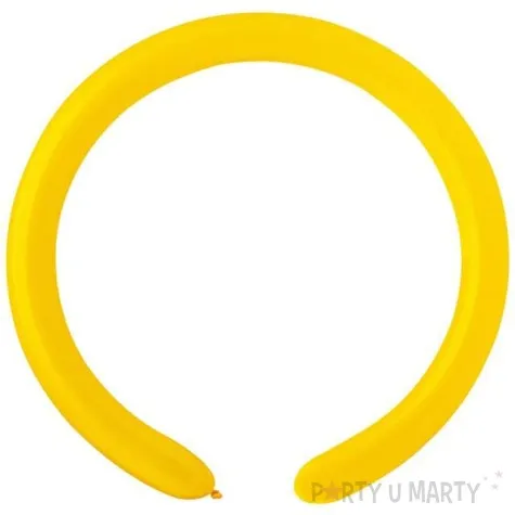 balony modeliny 160 zolte gemar 100 szt