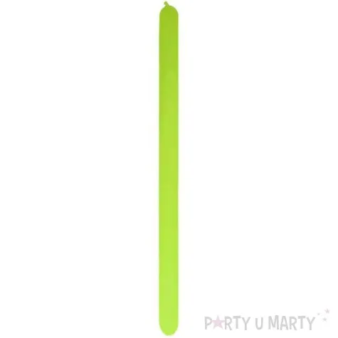 balony modeliny 260 limonkowy qualatex 50 szt