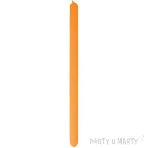 balony modeliny 260 pomaranczowy qualatex 50 szt