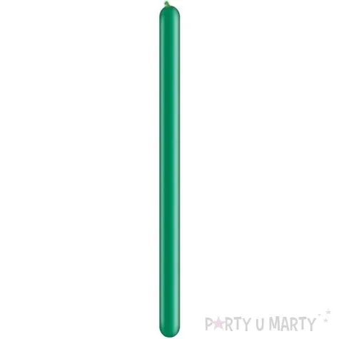 balony modeliny 260 zielony szmaragdowy pastel qualatex 100 szt