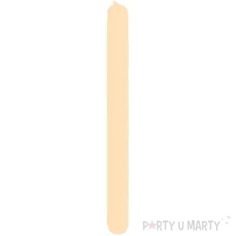 balony modeliny 350 bezowy pastel qualatex 100 szt