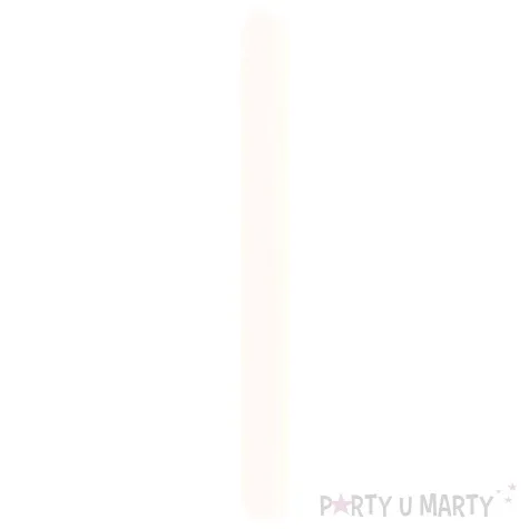 balony modeliny 350 bialy pastel qualatex 100 szt