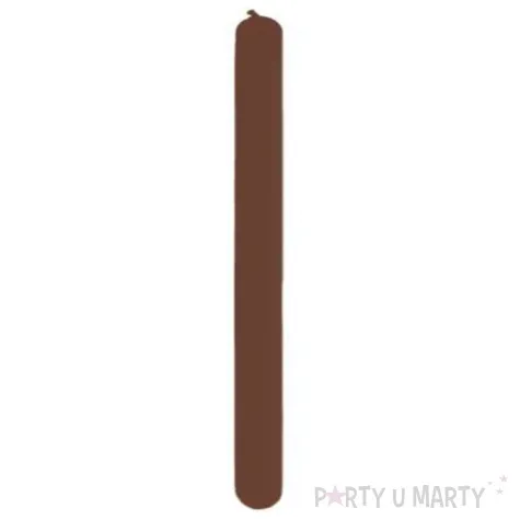 balony modeliny 646 brazowy pastel qualatex 50 szt