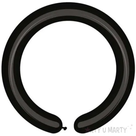 balony modeliny classic 260 czarne gemar 100 szt