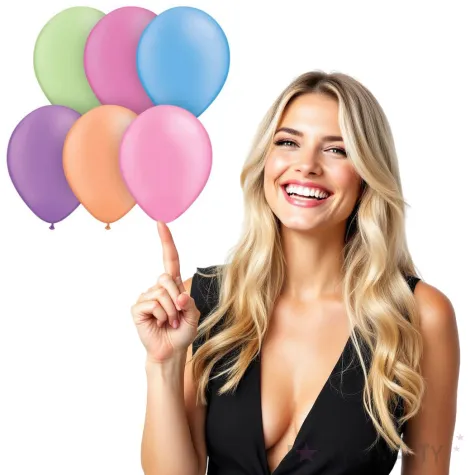 balony neonowe mix qualatex 11 25 szt