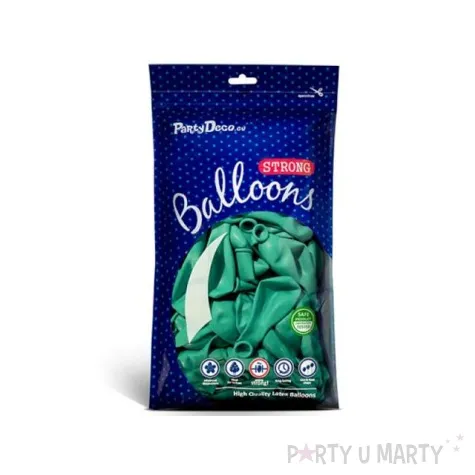 balony pastel akwamaryna strong 12 100 szt