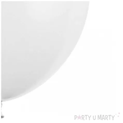 balony pastel biale 10 strong 100 szt