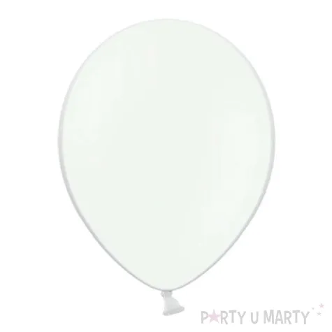 balony pastel biale 10 strong 100 szt