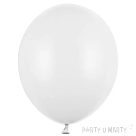 balony pastel biale 12 strong 100 szt