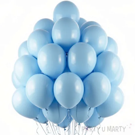 balony pastel blekitne 10 strong 50 szt