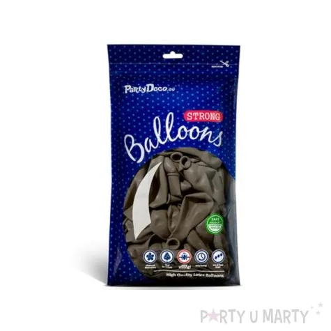 balony pastel brazowe jasne 12 strong 10 szt