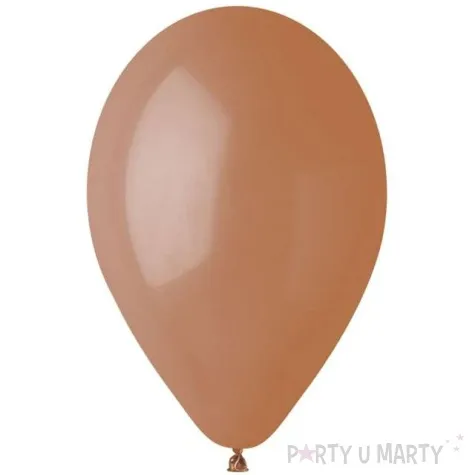 balony pastel brazowe kawowe gemar 12 100 szt