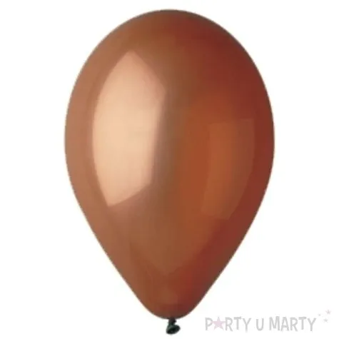 balony pastel brazowy gemar 12 100 szt