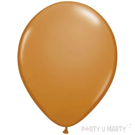 balony pastel brazowy qualatex 11 100 szt